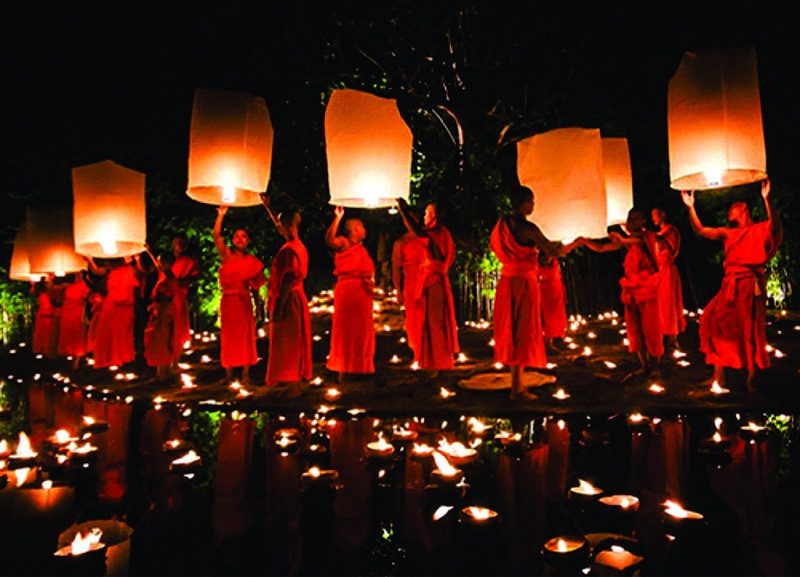 Lễ hội Ok Om Bok - Thả đèn nước